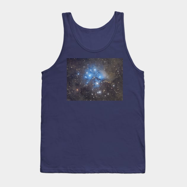 Pleiades M45 - The seven sisters Tank Top by StarlightHunter.com